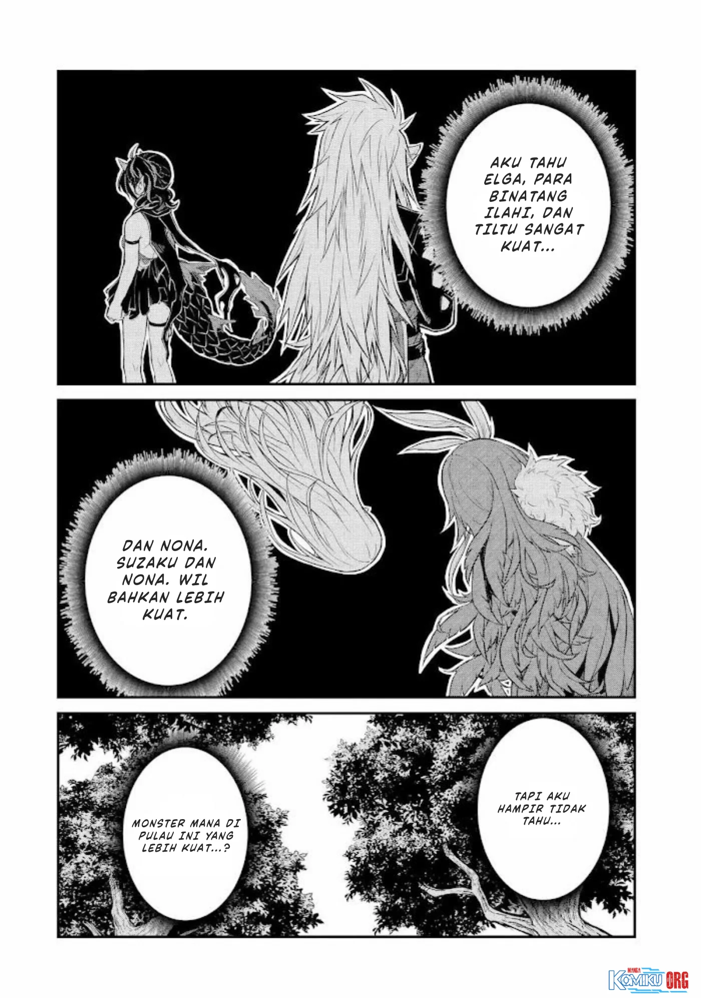 Tensei shitara Saikyoushu-tachi ga Sumau Shima deshita. Kono Shima de Slow Life wo Tanoshimimasu Chapter 28 - halaman 35