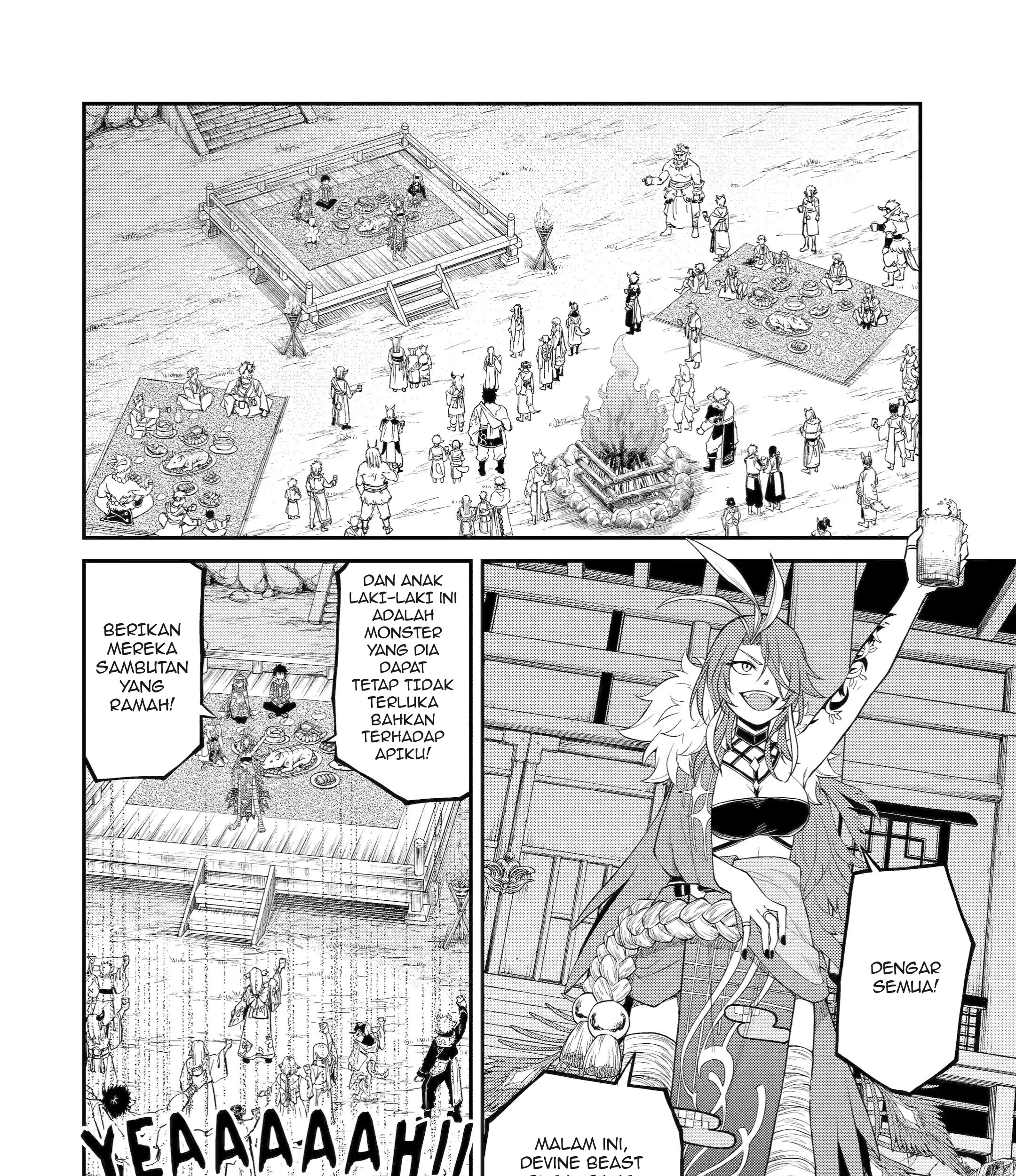 Tensei shitara Saikyoushu-tachi ga Sumau Shima deshita. Kono Shima de Slow Life wo Tanoshimimasu Chapter 8 - halaman 48