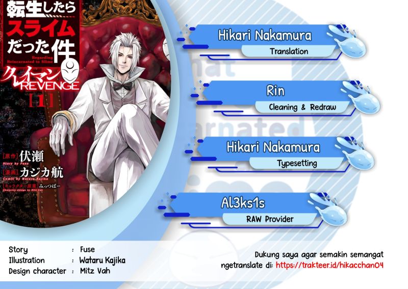Tensei shitara Slime Datta Ken: Clayman Revenge Chapter 6 - halaman 1
