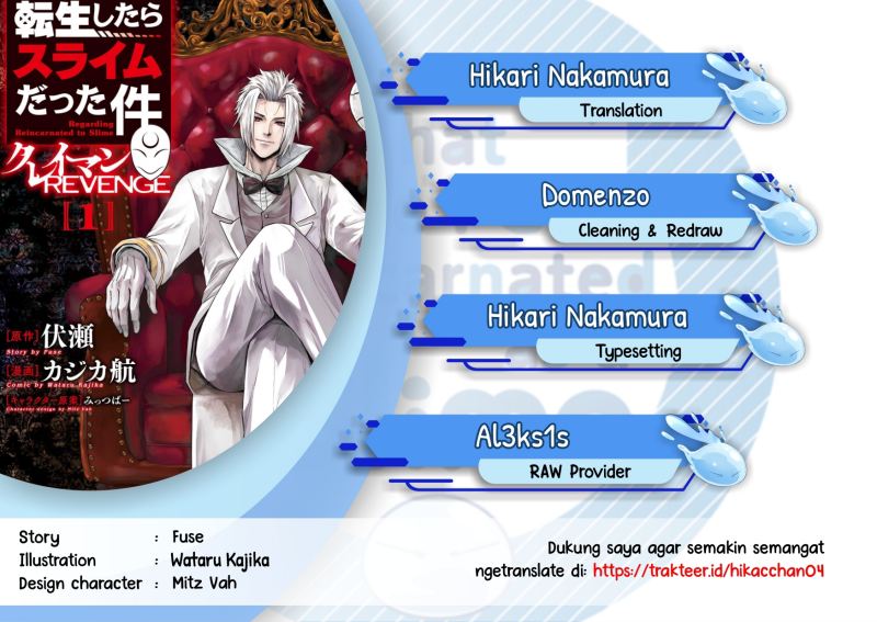Tensei shitara Slime Datta Ken: Clayman Revenge Chapter 9 - halaman 1