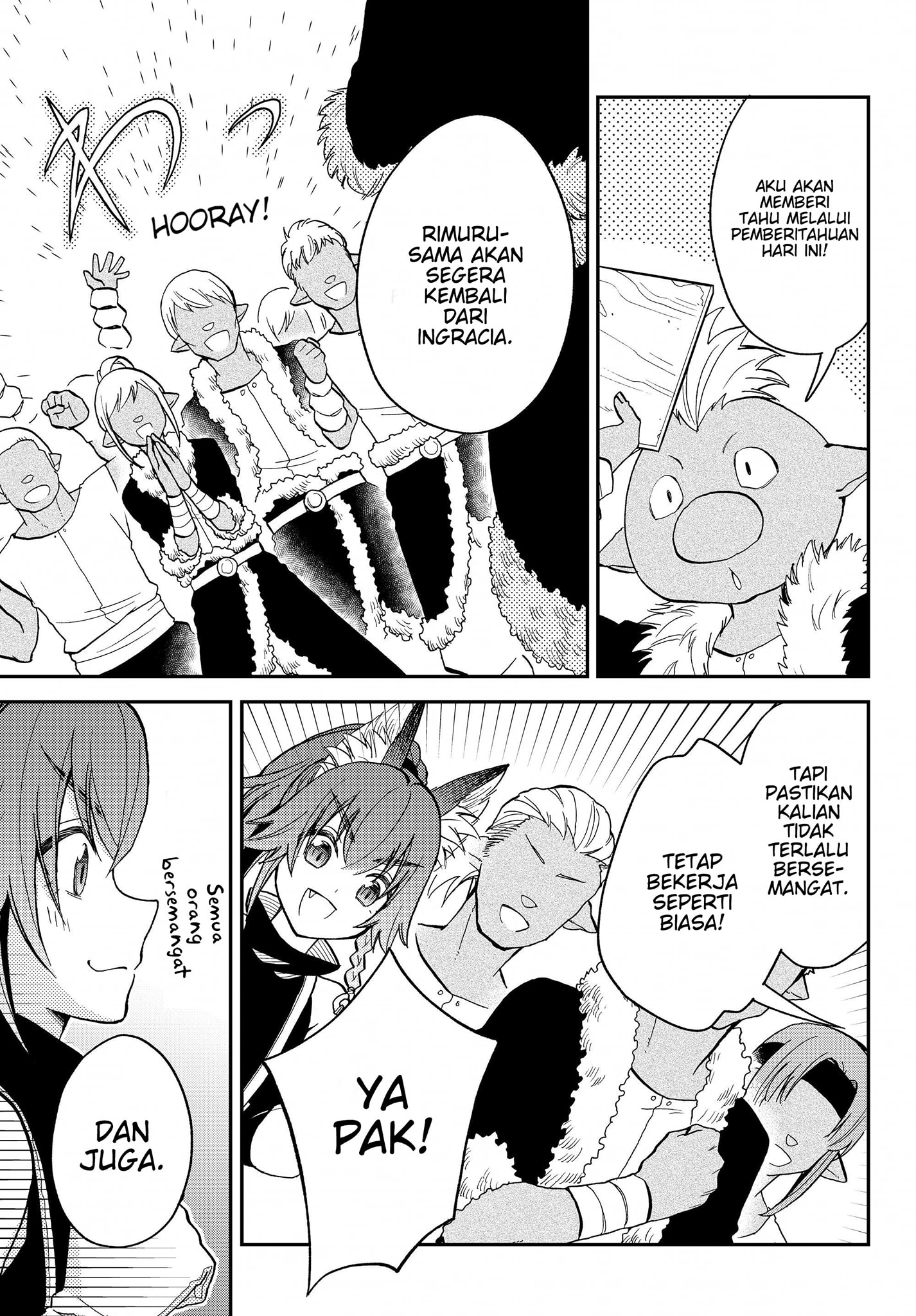 Tensei shitara Slime Datta Ken Ibun: Makokugurashi no Trinity Chapter 13 - halaman 3