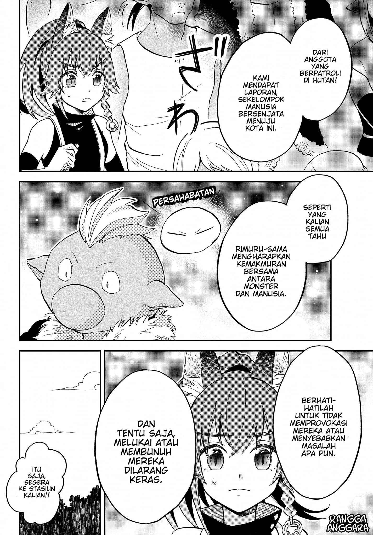 Tensei shitara Slime Datta Ken Ibun: Makokugurashi no Trinity Chapter 13 - halaman 4