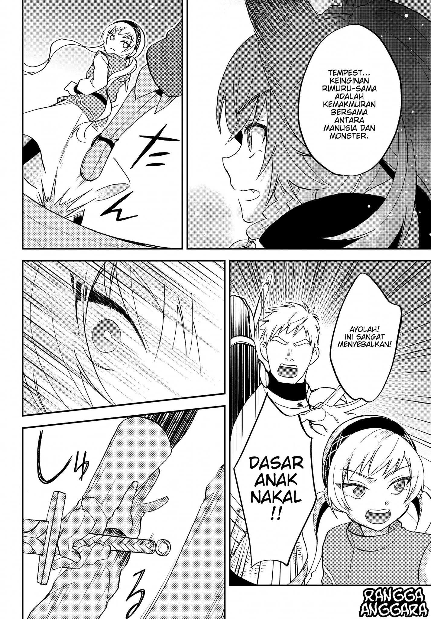 Tensei shitara Slime Datta Ken Ibun: Makokugurashi no Trinity Chapter 14 - halaman 18
