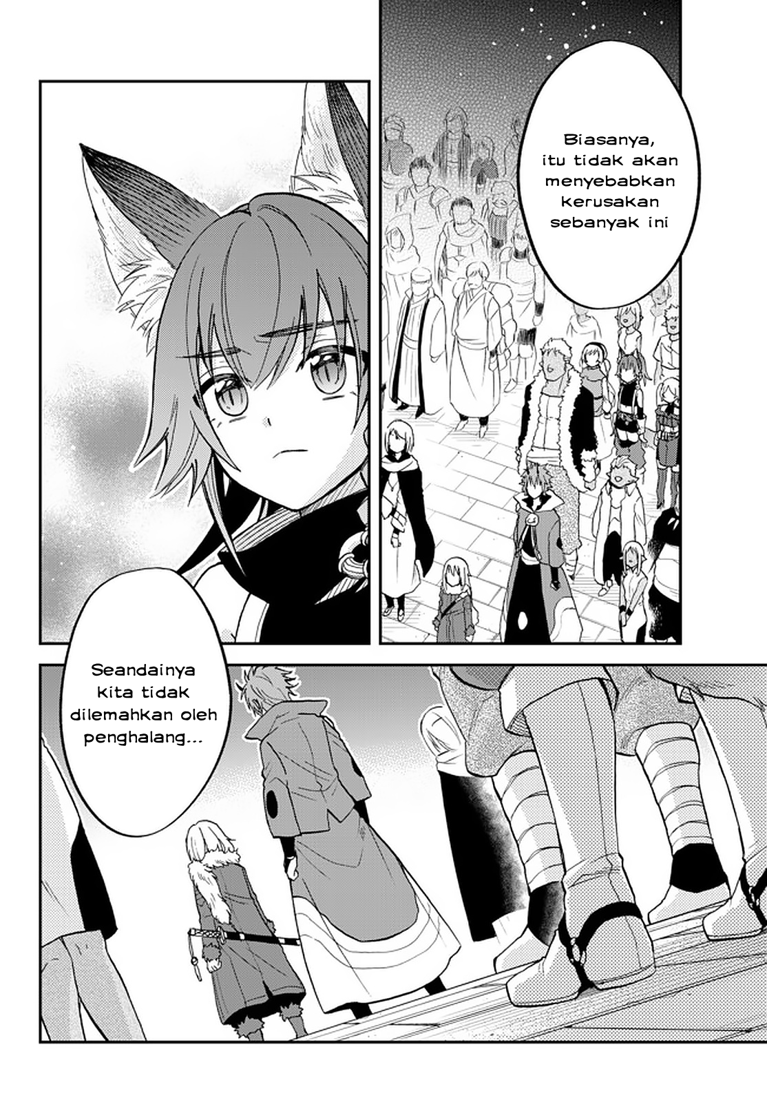 Tensei shitara Slime Datta Ken Ibun: Makokugurashi no Trinity Chapter 19 - halaman 2