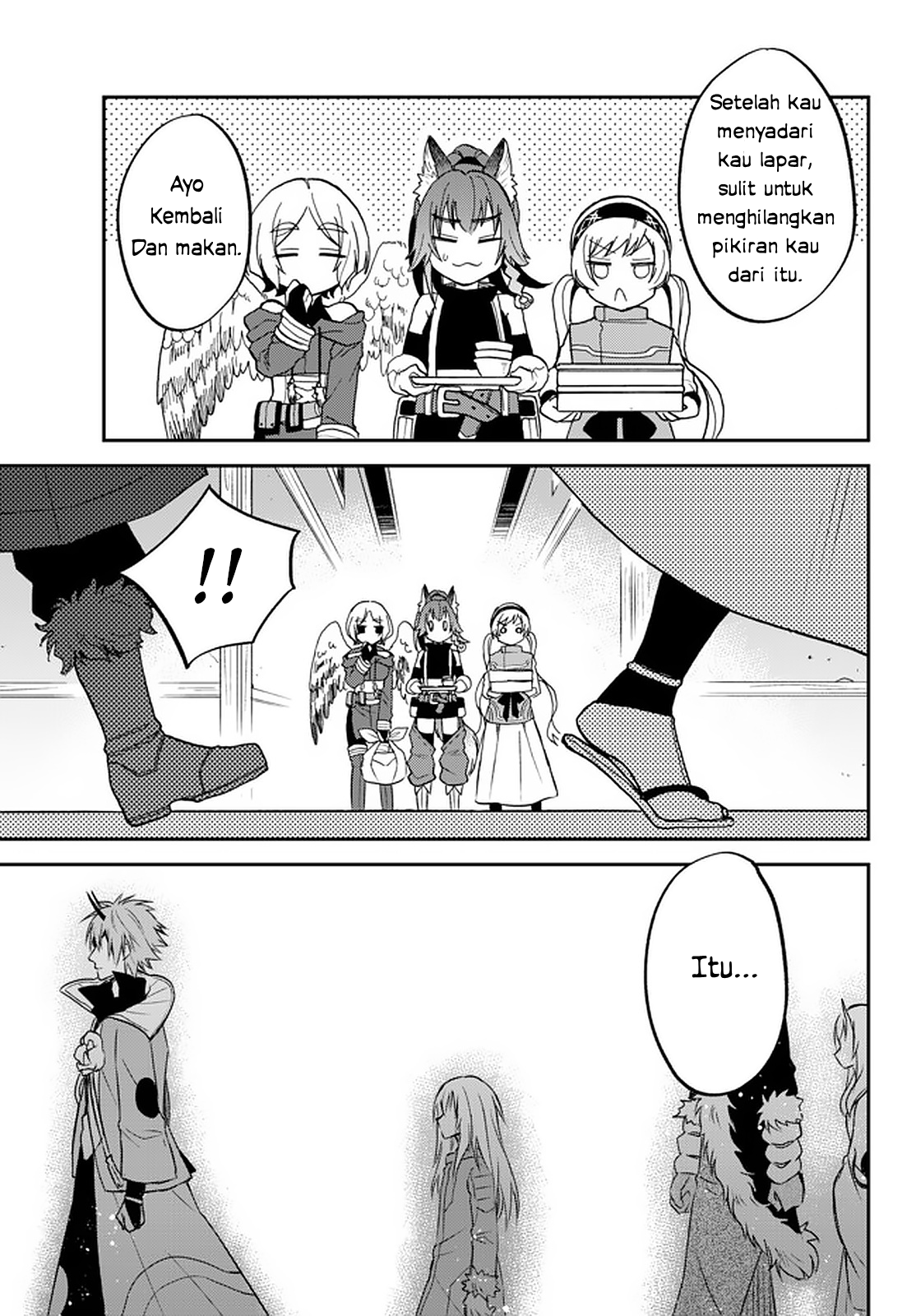 Tensei shitara Slime Datta Ken Ibun: Makokugurashi no Trinity Chapter 19 - halaman 27
