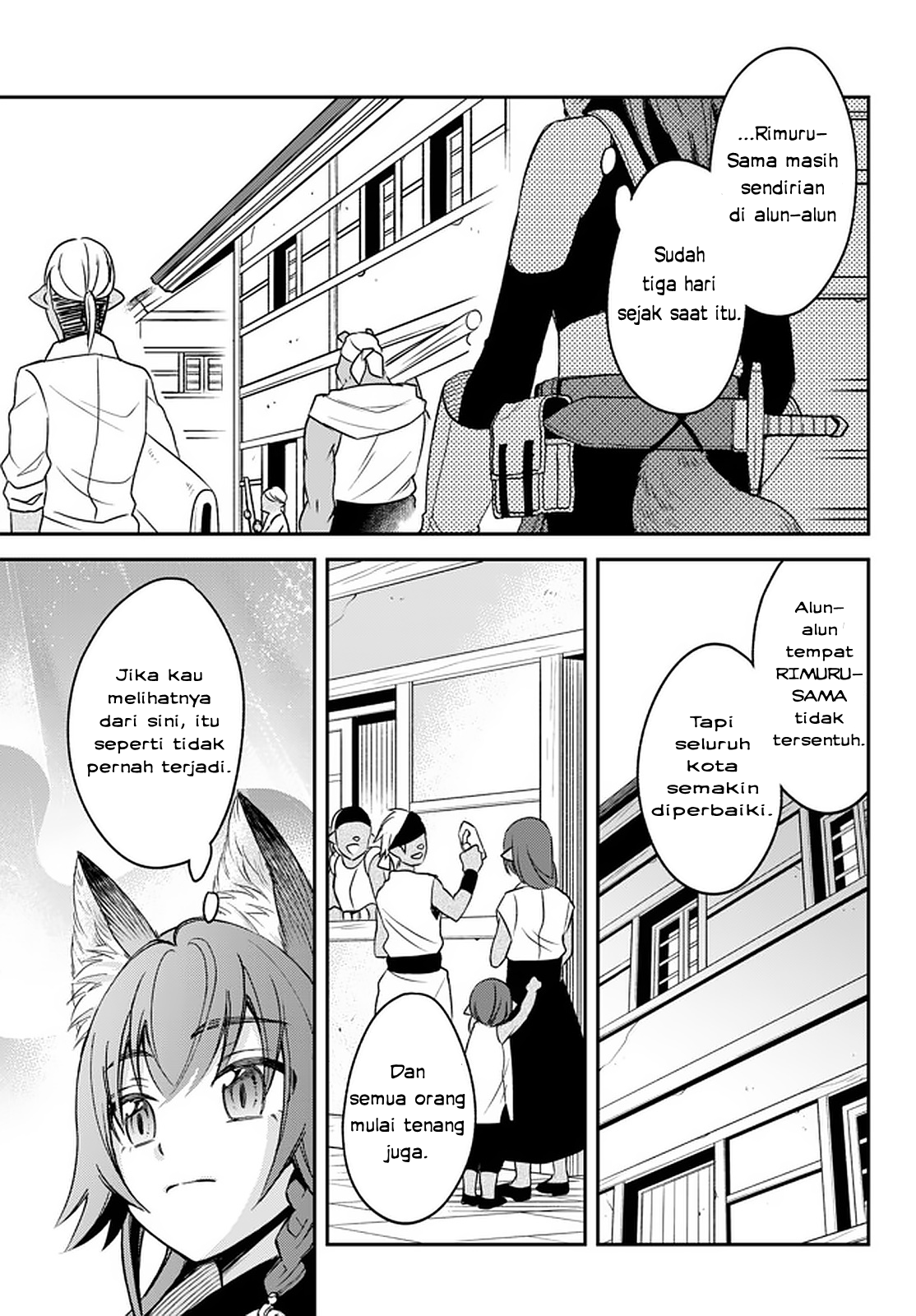Tensei shitara Slime Datta Ken Ibun: Makokugurashi no Trinity Chapter 20 - halaman 3