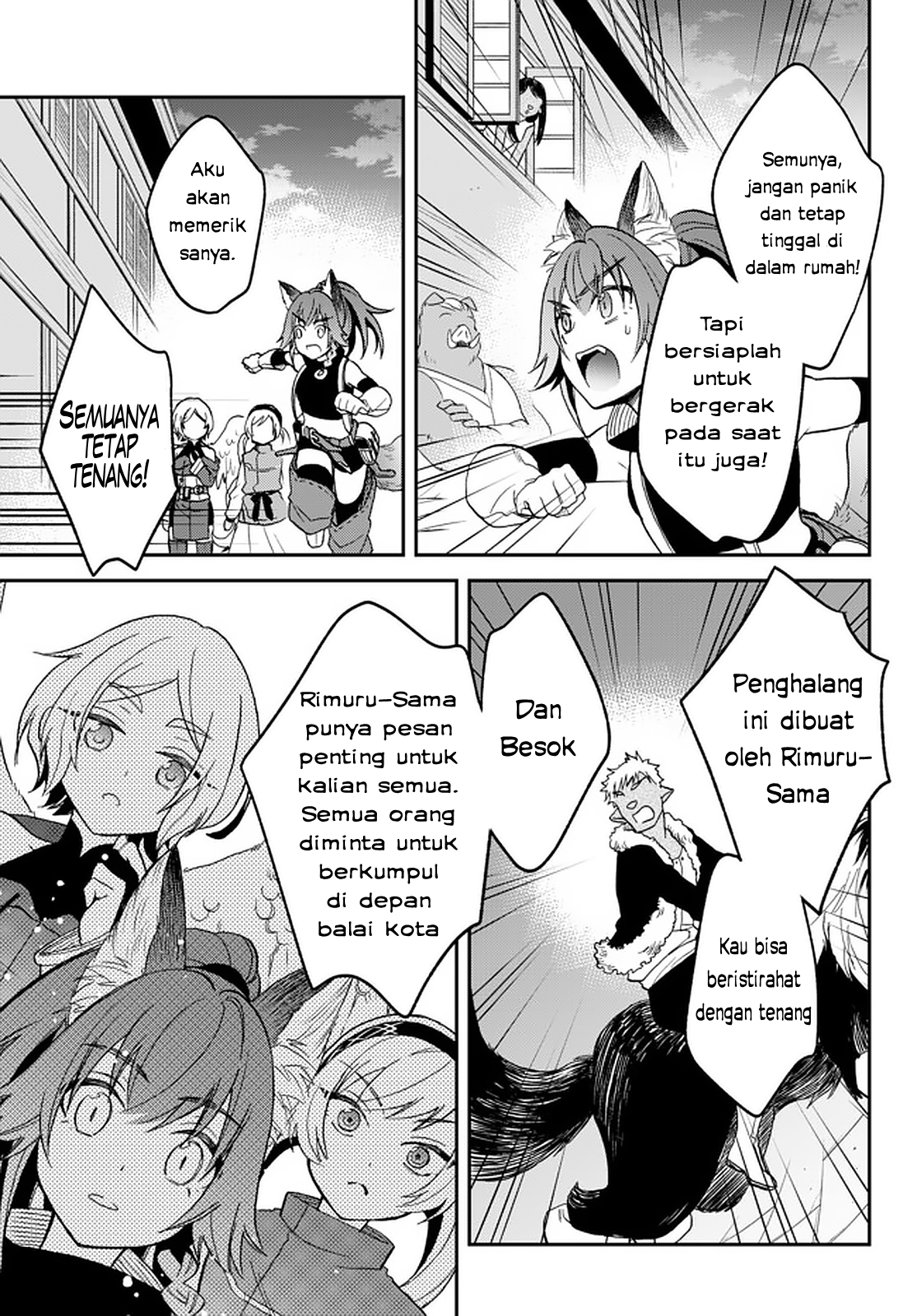 Tensei shitara Slime Datta Ken Ibun: Makokugurashi no Trinity Chapter 21 - halaman 7