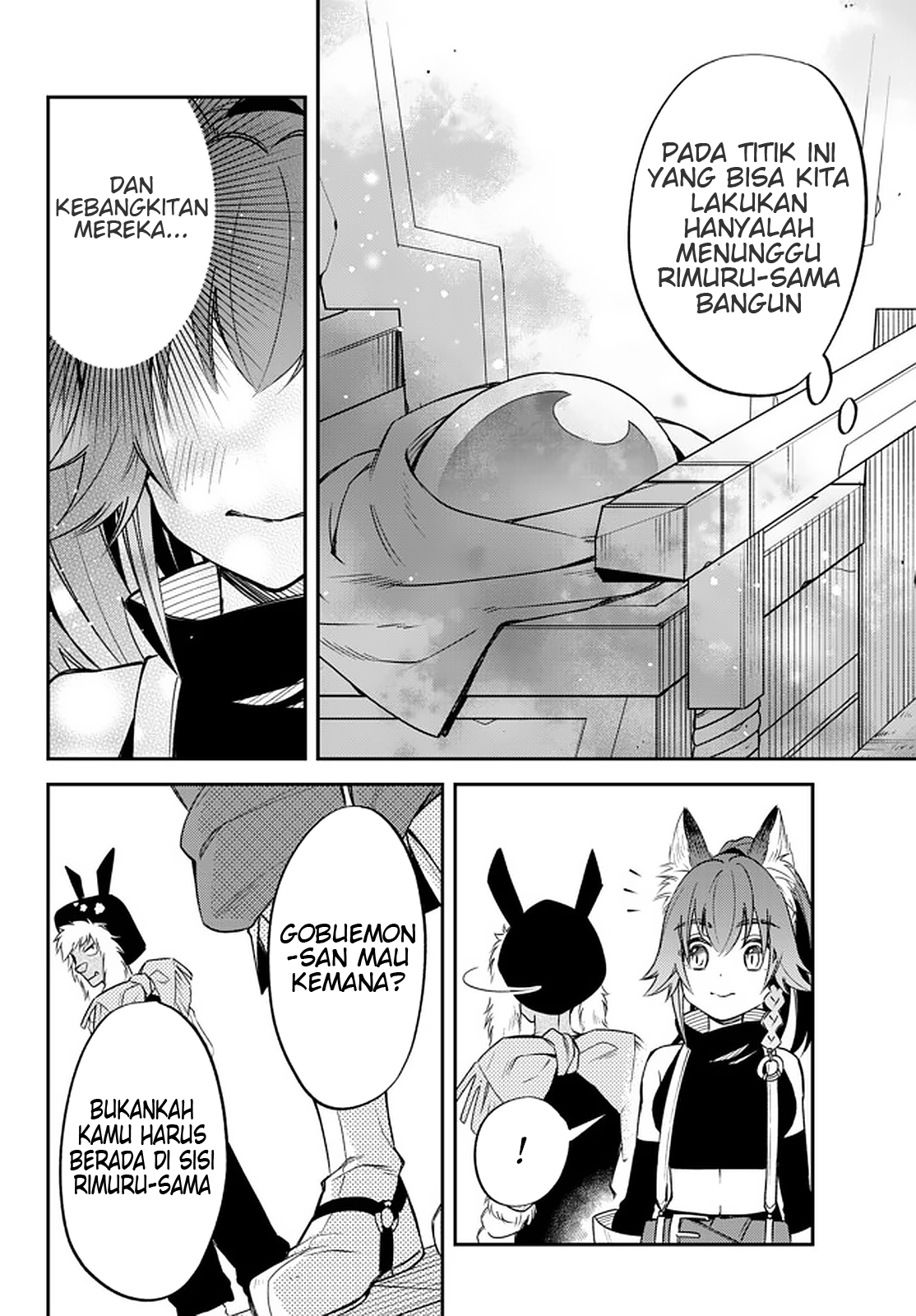 Tensei shitara Slime Datta Ken Ibun: Makokugurashi no Trinity Chapter 24 - halaman 4
