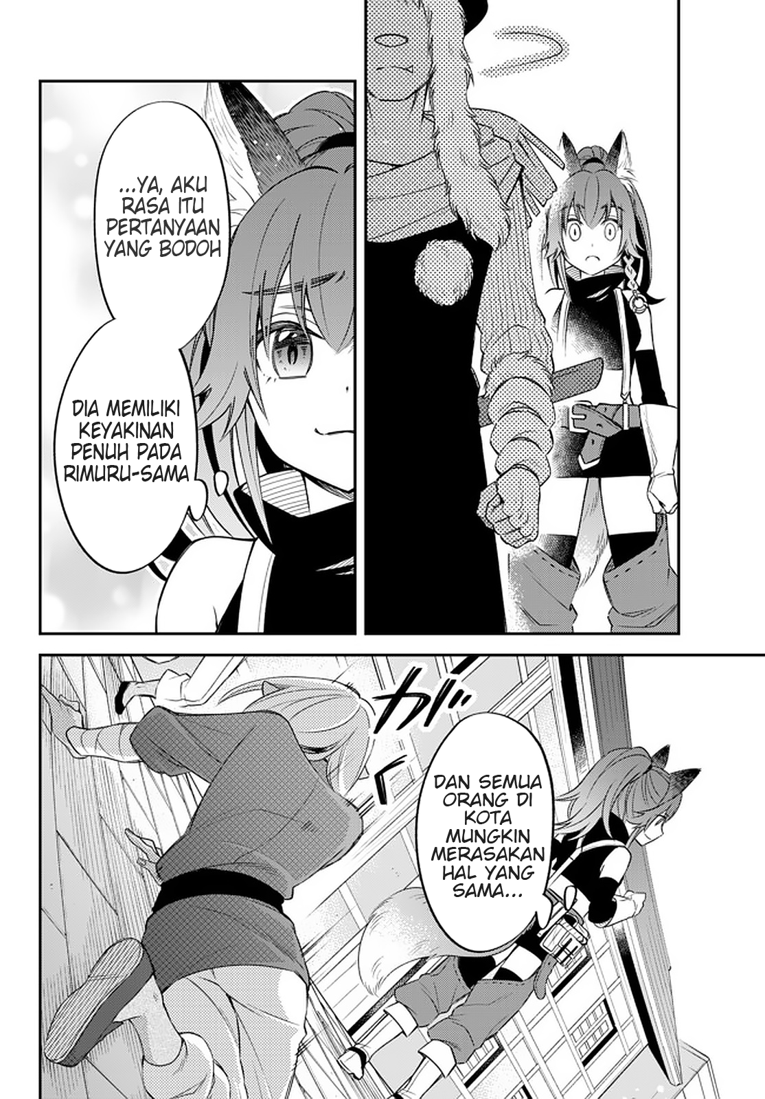 Tensei shitara Slime Datta Ken Ibun: Makokugurashi no Trinity Chapter 24 - halaman 8