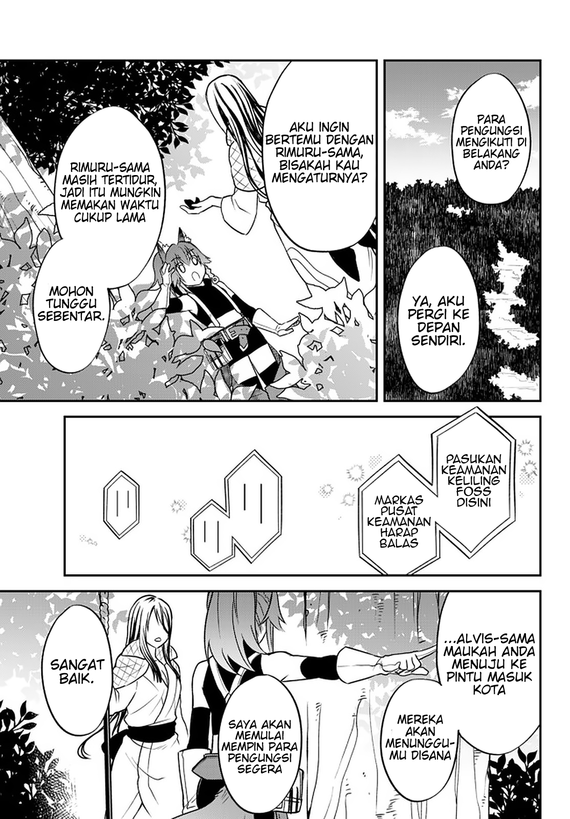Tensei shitara Slime Datta Ken Ibun: Makokugurashi no Trinity Chapter 25 - halaman 21
