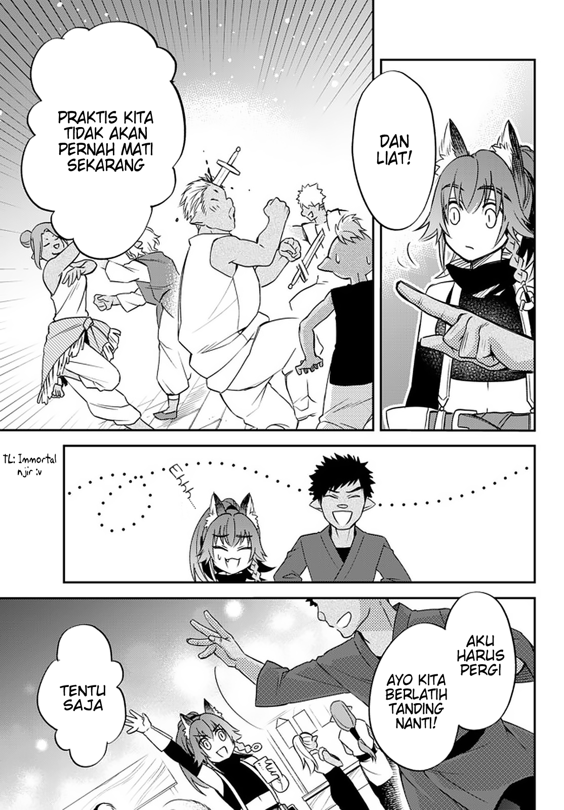Tensei shitara Slime Datta Ken Ibun: Makokugurashi no Trinity Chapter 26 - halaman 17