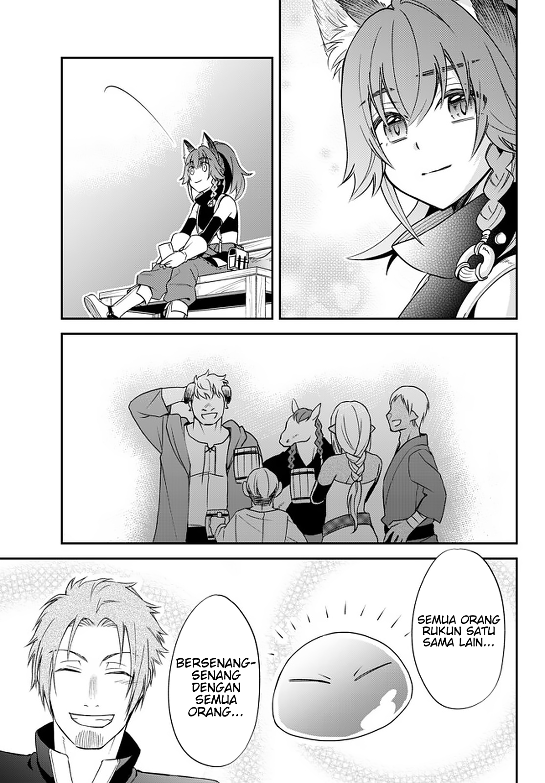 Tensei shitara Slime Datta Ken Ibun: Makokugurashi no Trinity Chapter 26 - halaman 21