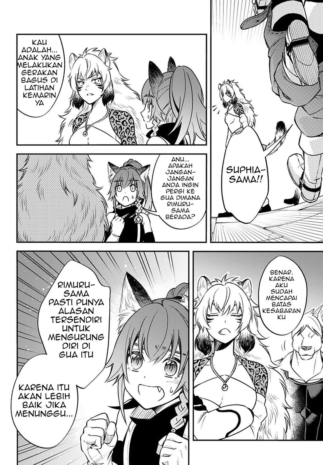 Tensei shitara Slime Datta Ken Ibun: Makokugurashi no Trinity Chapter 30 - halaman 3