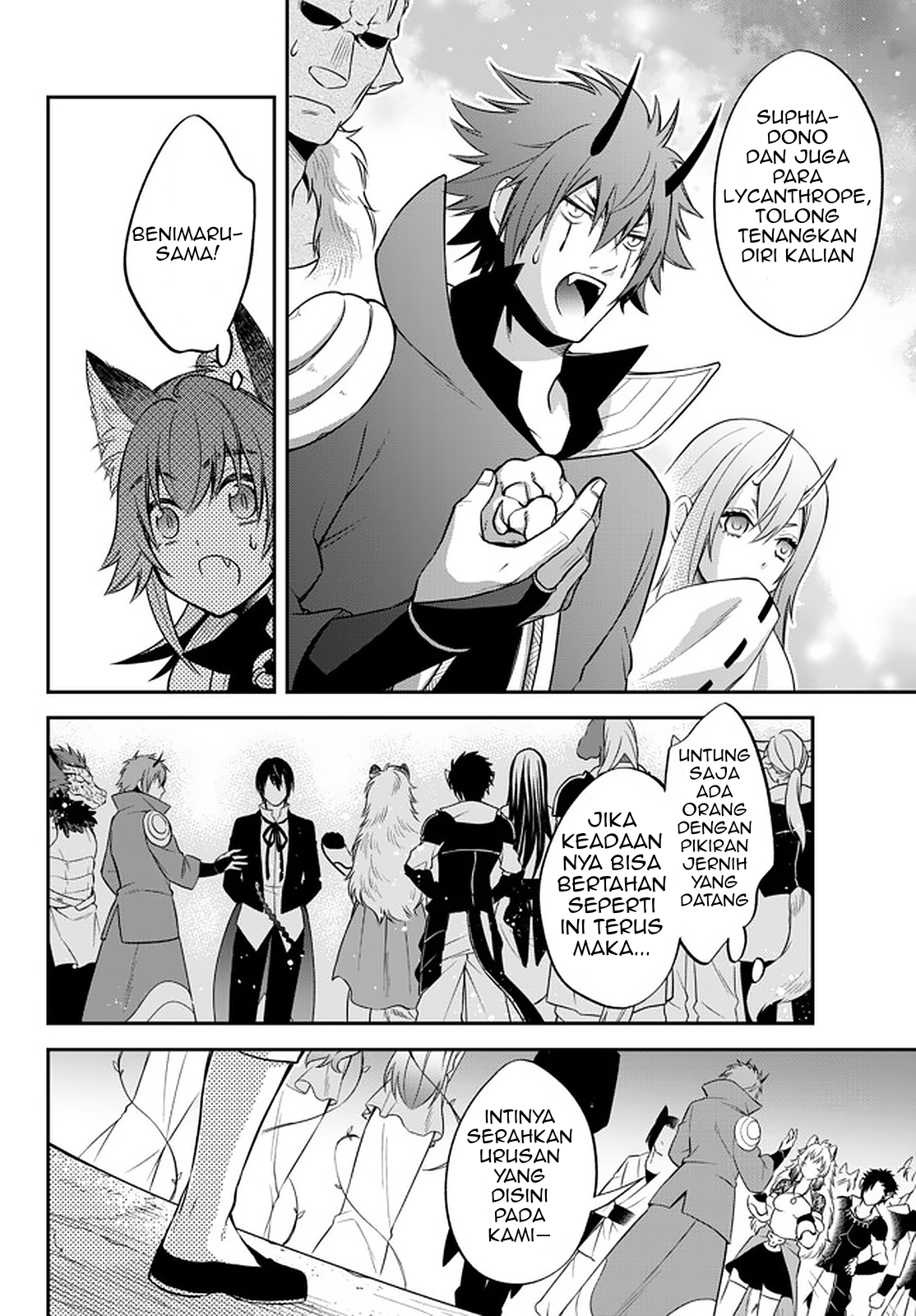 Tensei shitara Slime Datta Ken Ibun: Makokugurashi no Trinity Chapter 30 - halaman 9