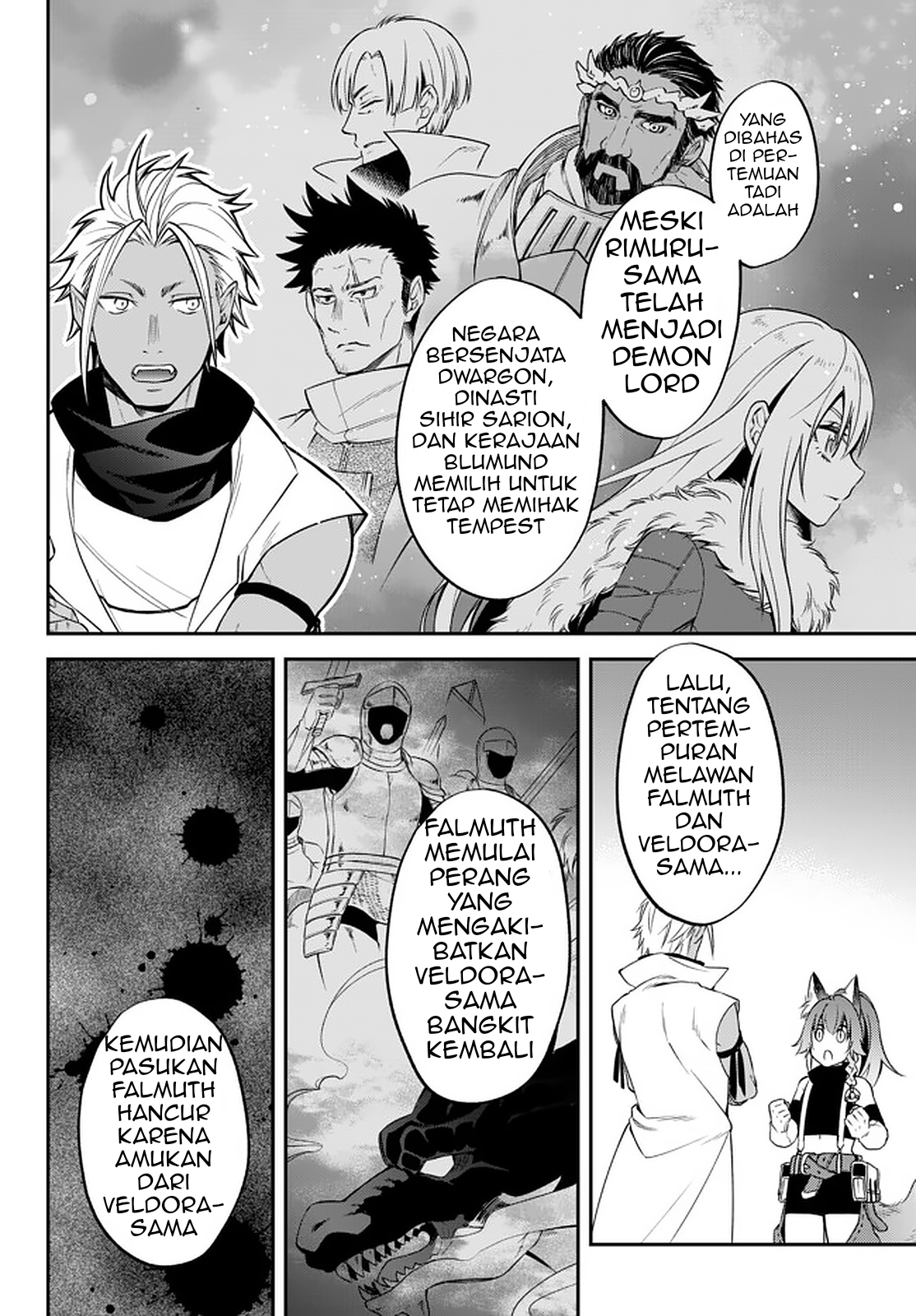 Tensei shitara Slime Datta Ken Ibun: Makokugurashi no Trinity Chapter 31 - halaman 15