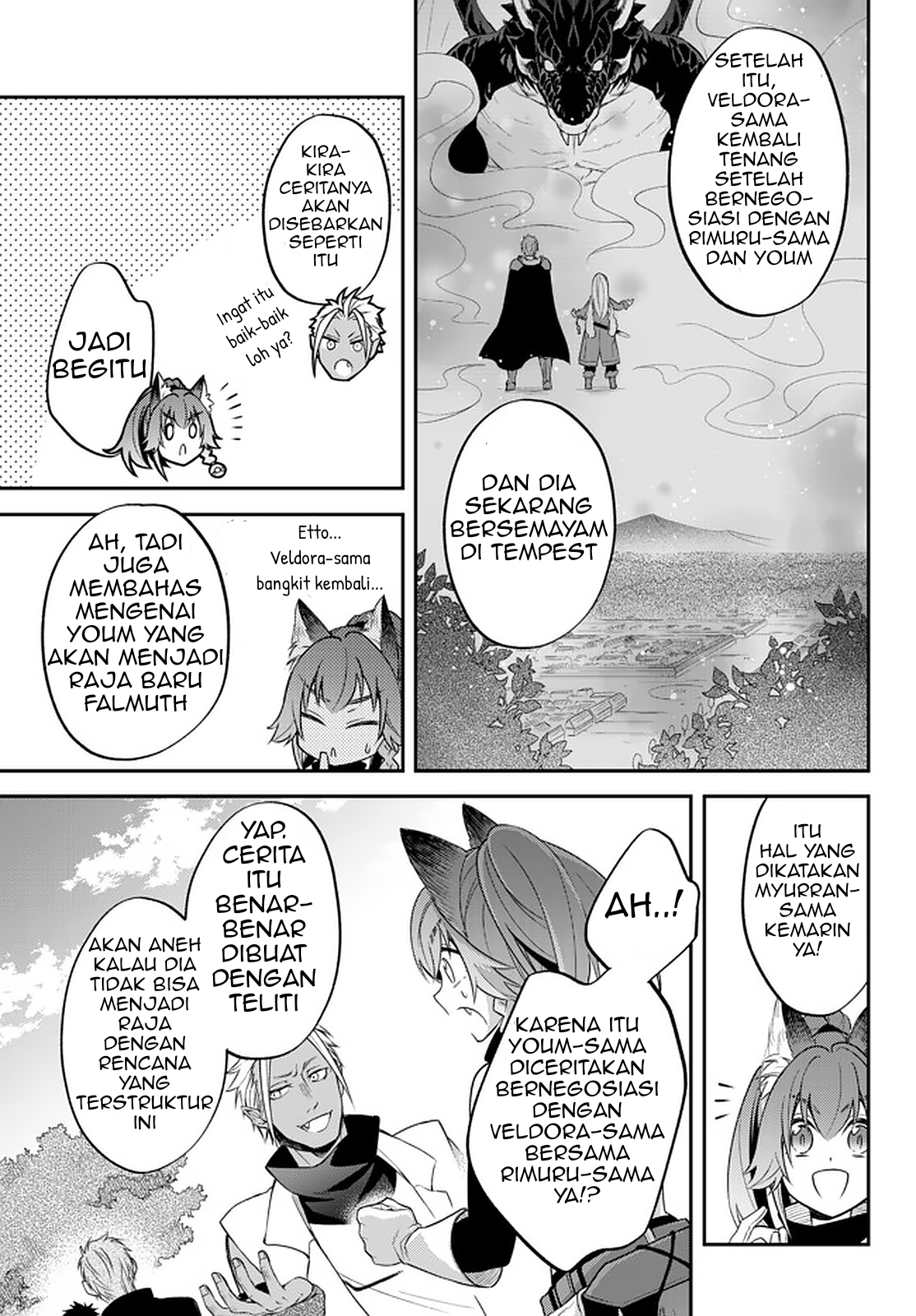 Tensei shitara Slime Datta Ken Ibun: Makokugurashi no Trinity Chapter 31 - halaman 16