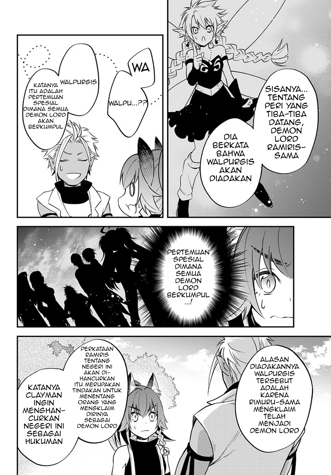 Tensei shitara Slime Datta Ken Ibun: Makokugurashi no Trinity Chapter 31 - halaman 17