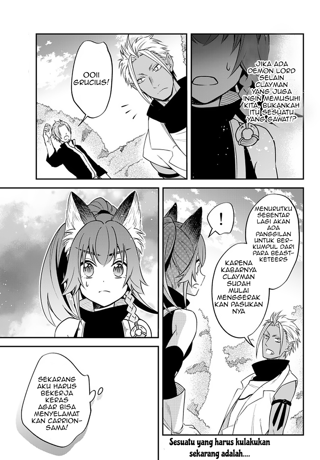 Tensei shitara Slime Datta Ken Ibun: Makokugurashi no Trinity Chapter 31 - halaman 18