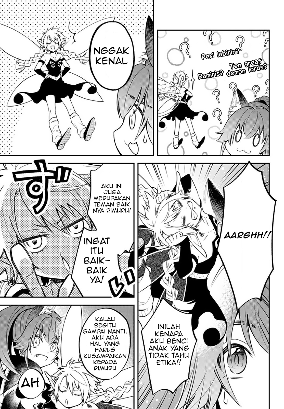 Tensei shitara Slime Datta Ken Ibun: Makokugurashi no Trinity Chapter 31 - halaman 8