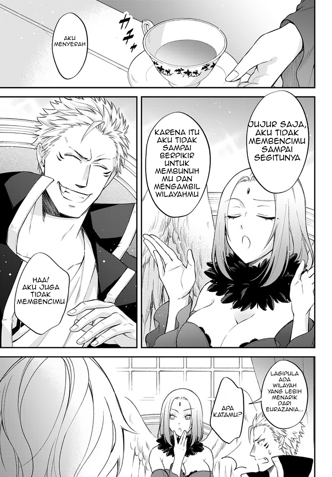 Tensei shitara Slime Datta Ken Ibun: Makokugurashi no Trinity Chapter 36 - halaman 19