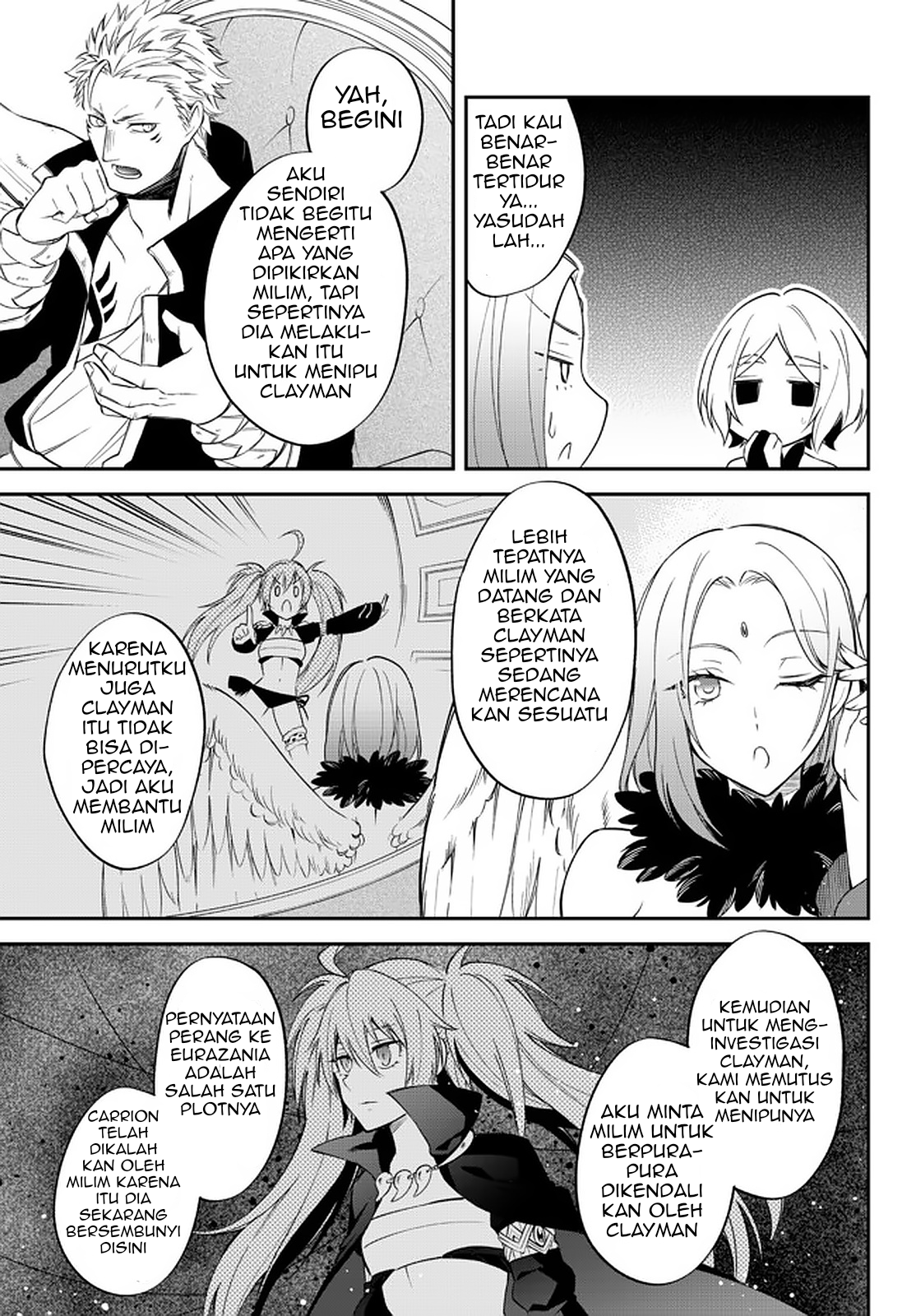 Tensei shitara Slime Datta Ken Ibun: Makokugurashi no Trinity Chapter 36 - halaman 21
