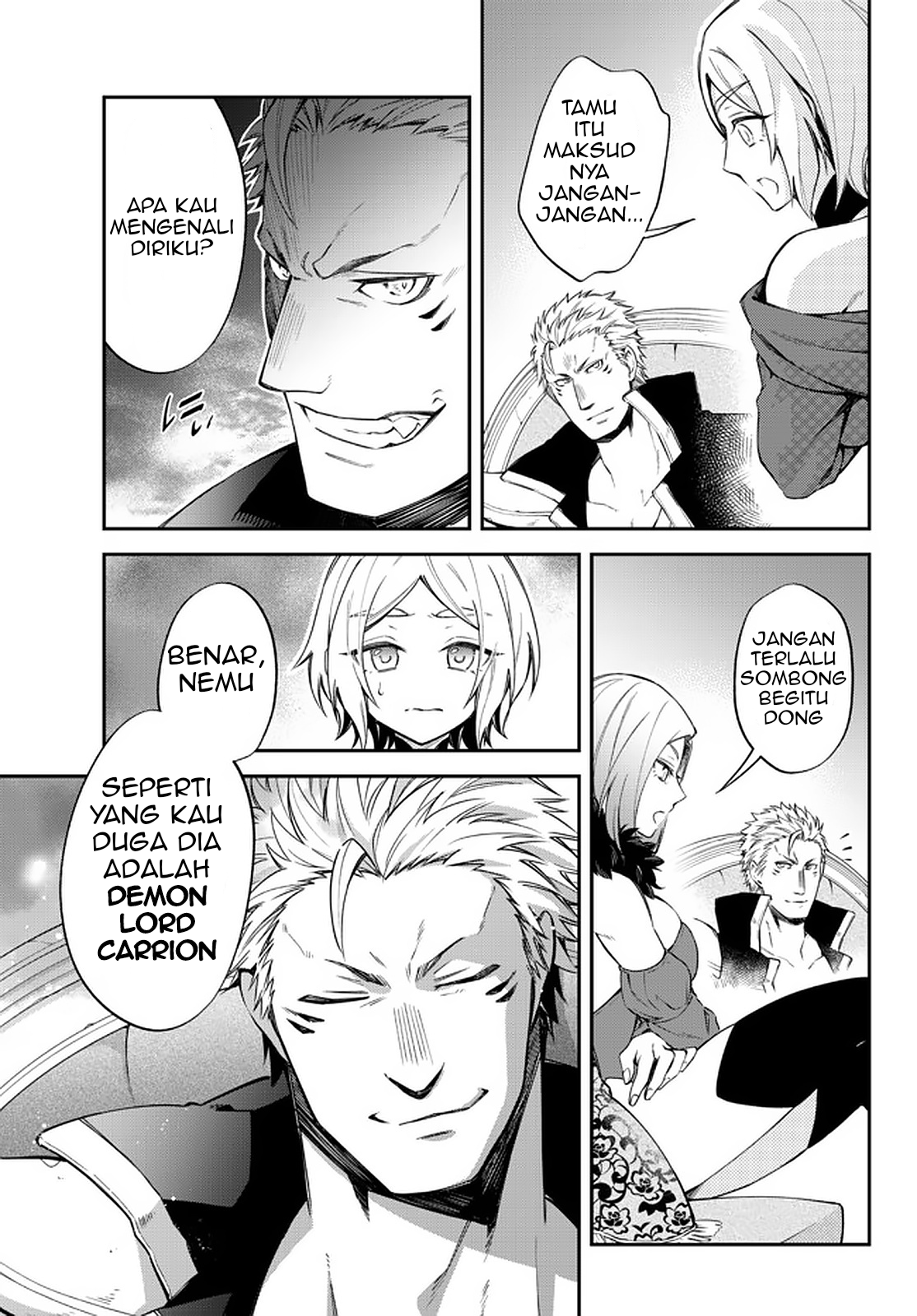 Tensei shitara Slime Datta Ken Ibun: Makokugurashi no Trinity Chapter 36 - halaman 3