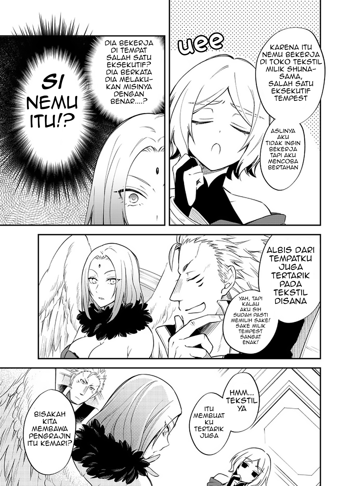 Tensei shitara Slime Datta Ken Ibun: Makokugurashi no Trinity Chapter 36 - halaman 7