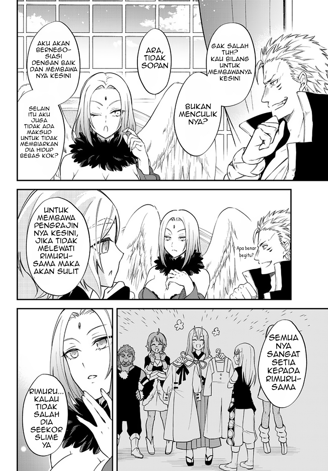 Tensei shitara Slime Datta Ken Ibun: Makokugurashi no Trinity Chapter 36 - halaman 8