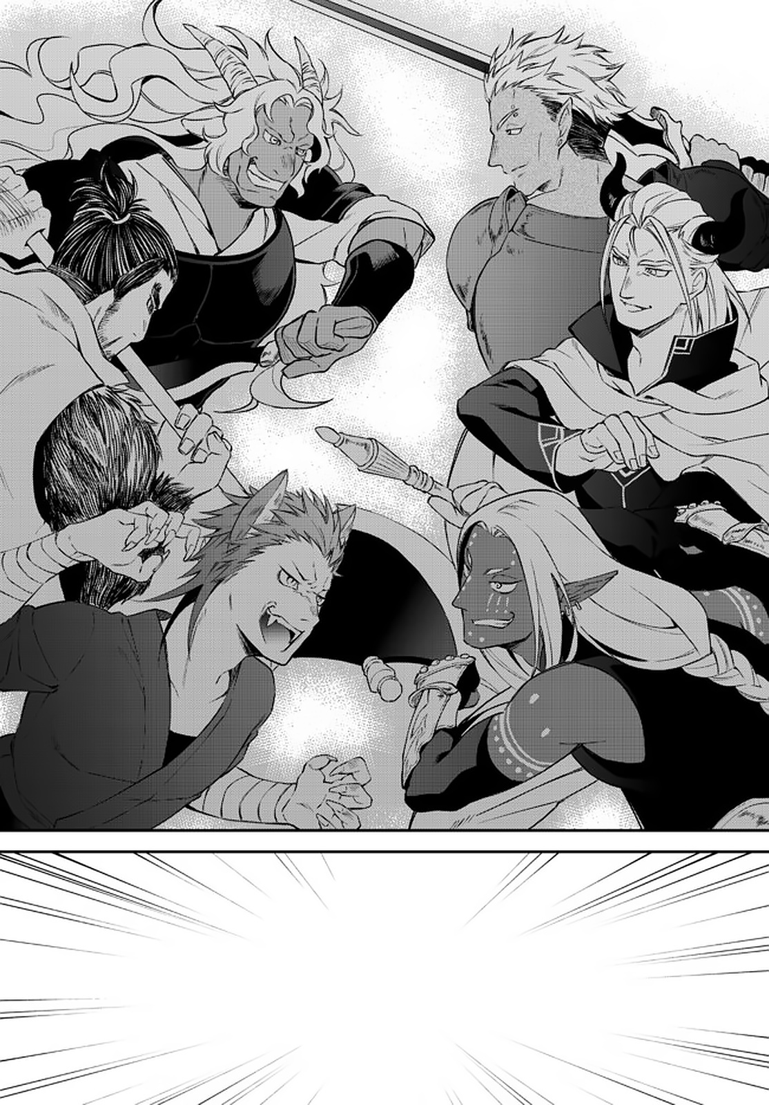 Tensei shitara Slime Datta Ken Ibun: Makokugurashi no Trinity Chapter 38 - halaman 28