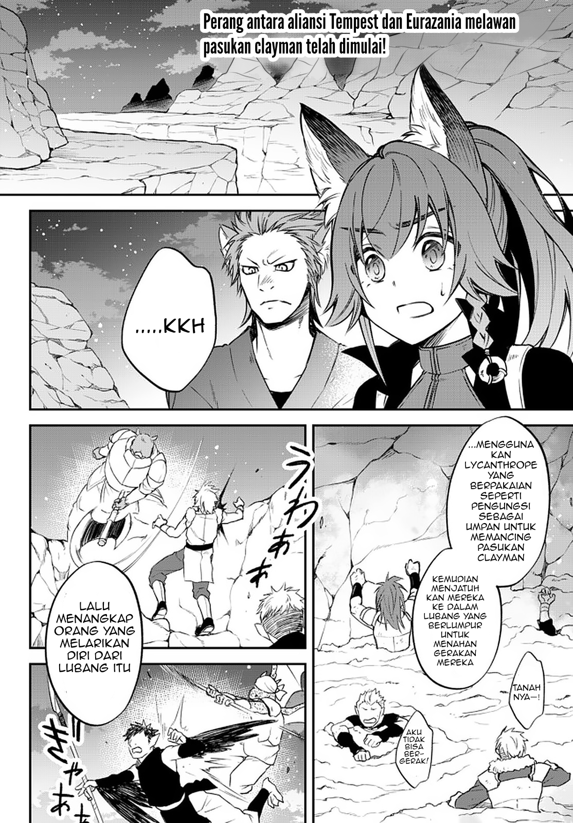 Tensei shitara Slime Datta Ken Ibun: Makokugurashi no Trinity Chapter 38 - halaman 3