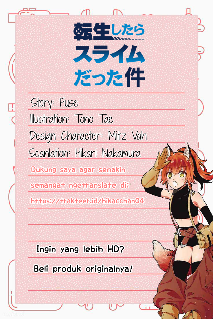 Tensei shitara Slime Datta Ken Ibun: Makokugurashi no Trinity Chapter 39 - halaman 1