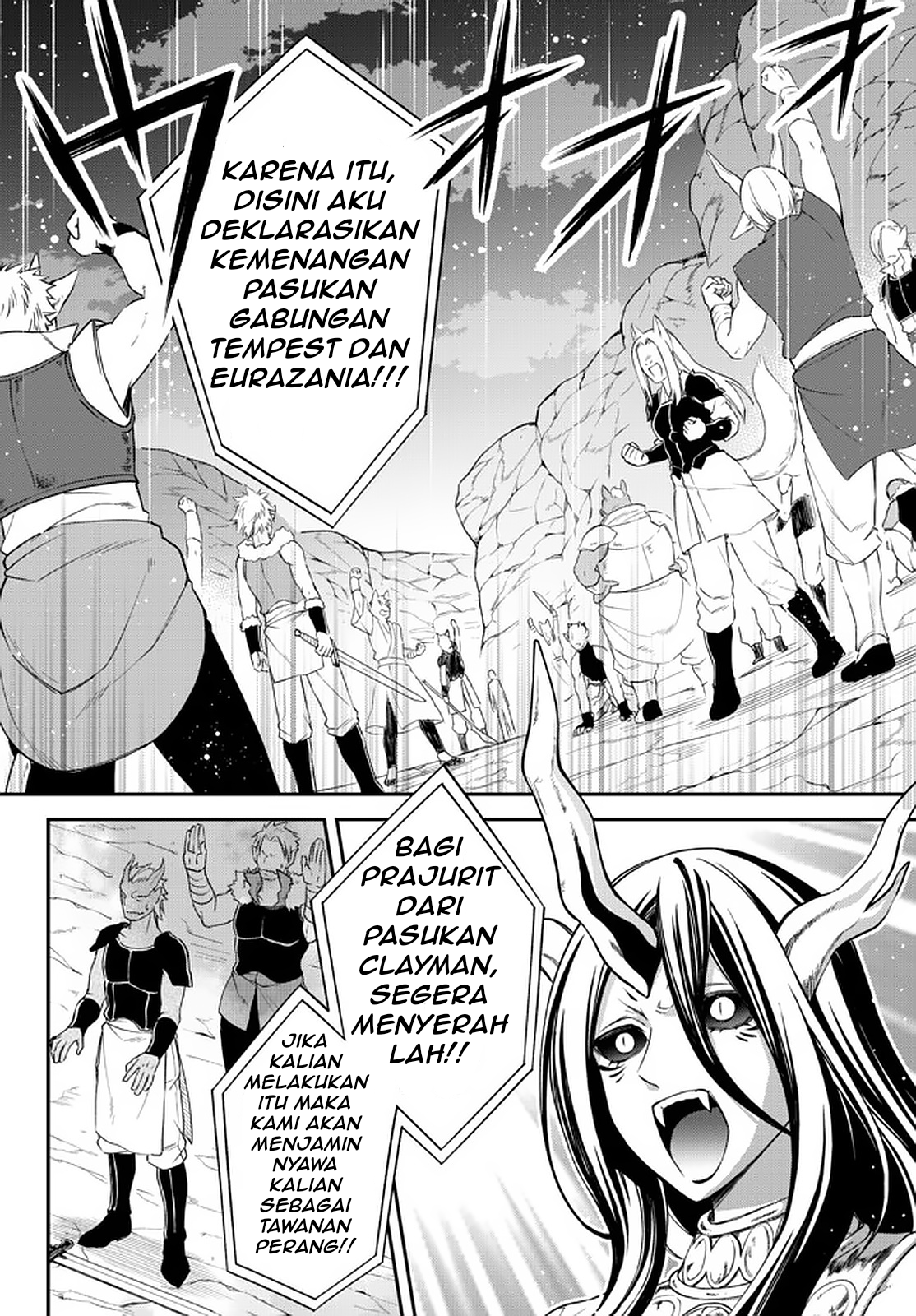 Tensei shitara Slime Datta Ken Ibun: Makokugurashi no Trinity Chapter 39 - halaman 15