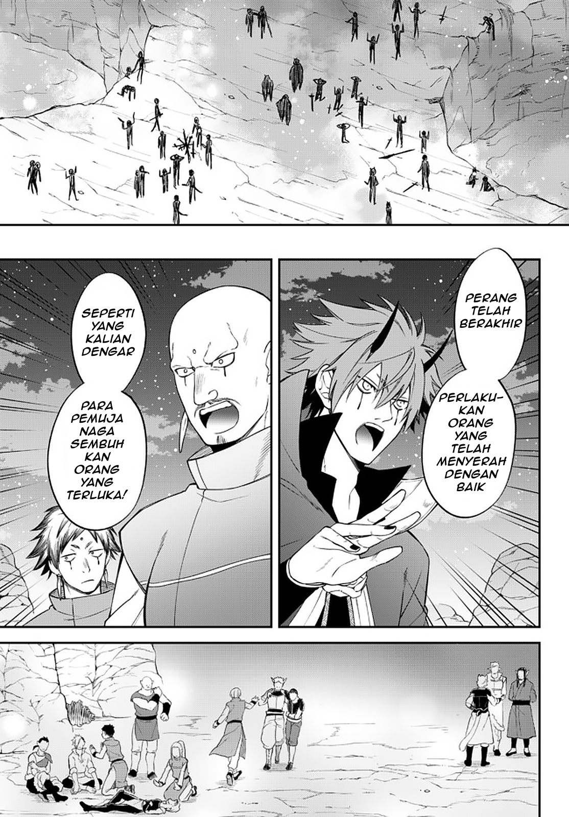 Tensei shitara Slime Datta Ken Ibun: Makokugurashi no Trinity Chapter 39 - halaman 16