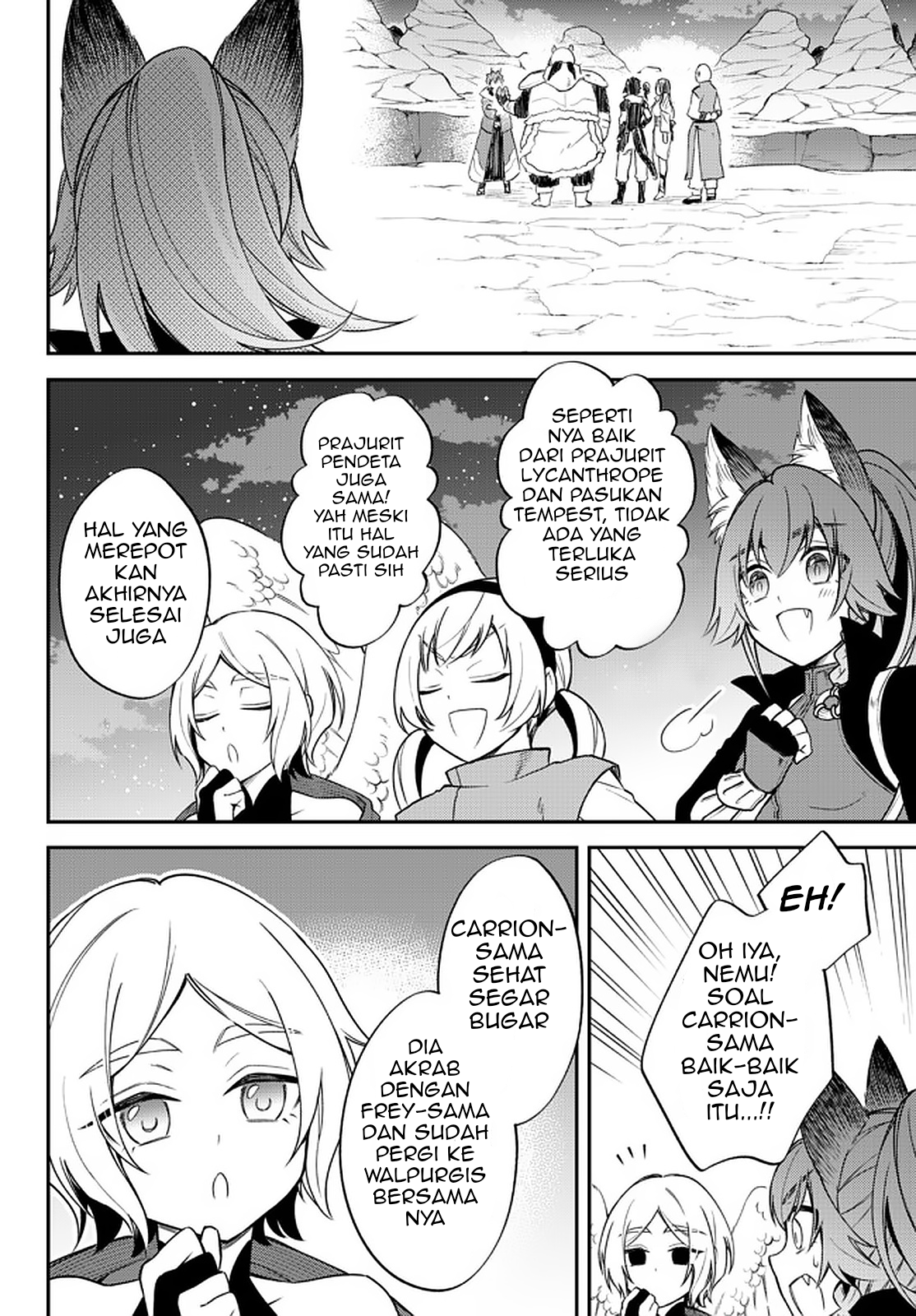 Tensei shitara Slime Datta Ken Ibun: Makokugurashi no Trinity Chapter 39 - halaman 17