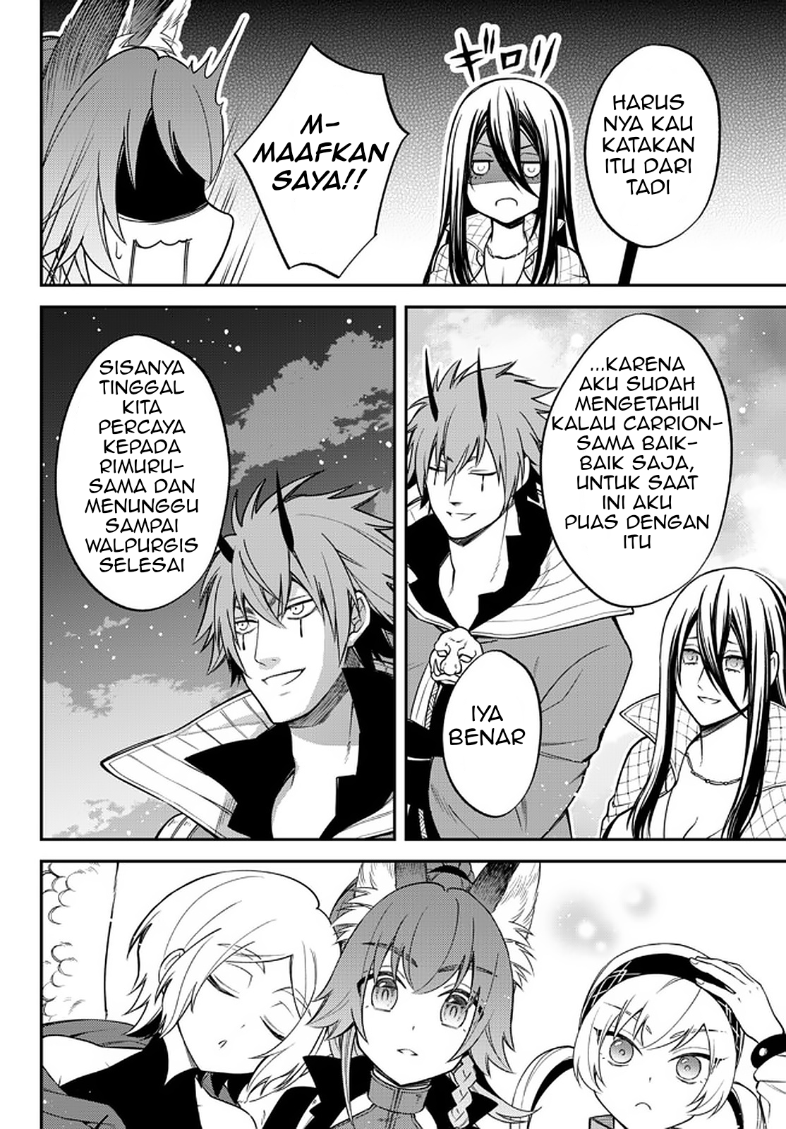 Tensei shitara Slime Datta Ken Ibun: Makokugurashi no Trinity Chapter 39 - halaman 21