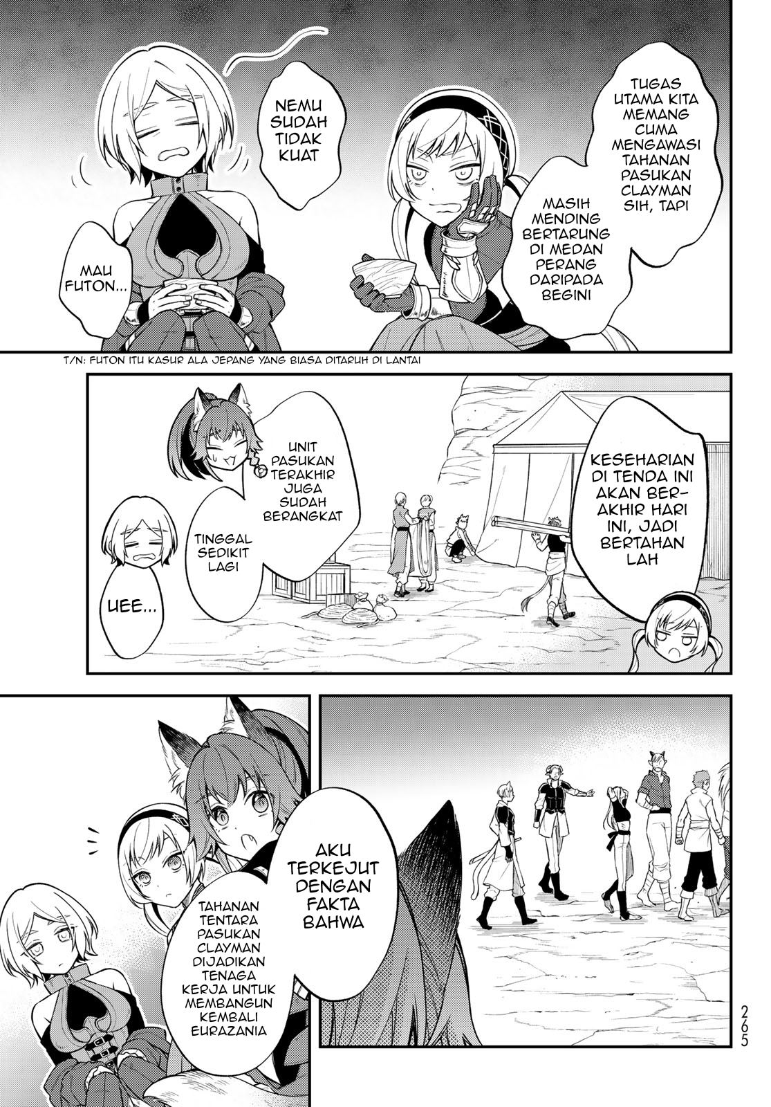 Tensei shitara Slime Datta Ken Ibun: Makokugurashi no Trinity Chapter 42 - halaman 4