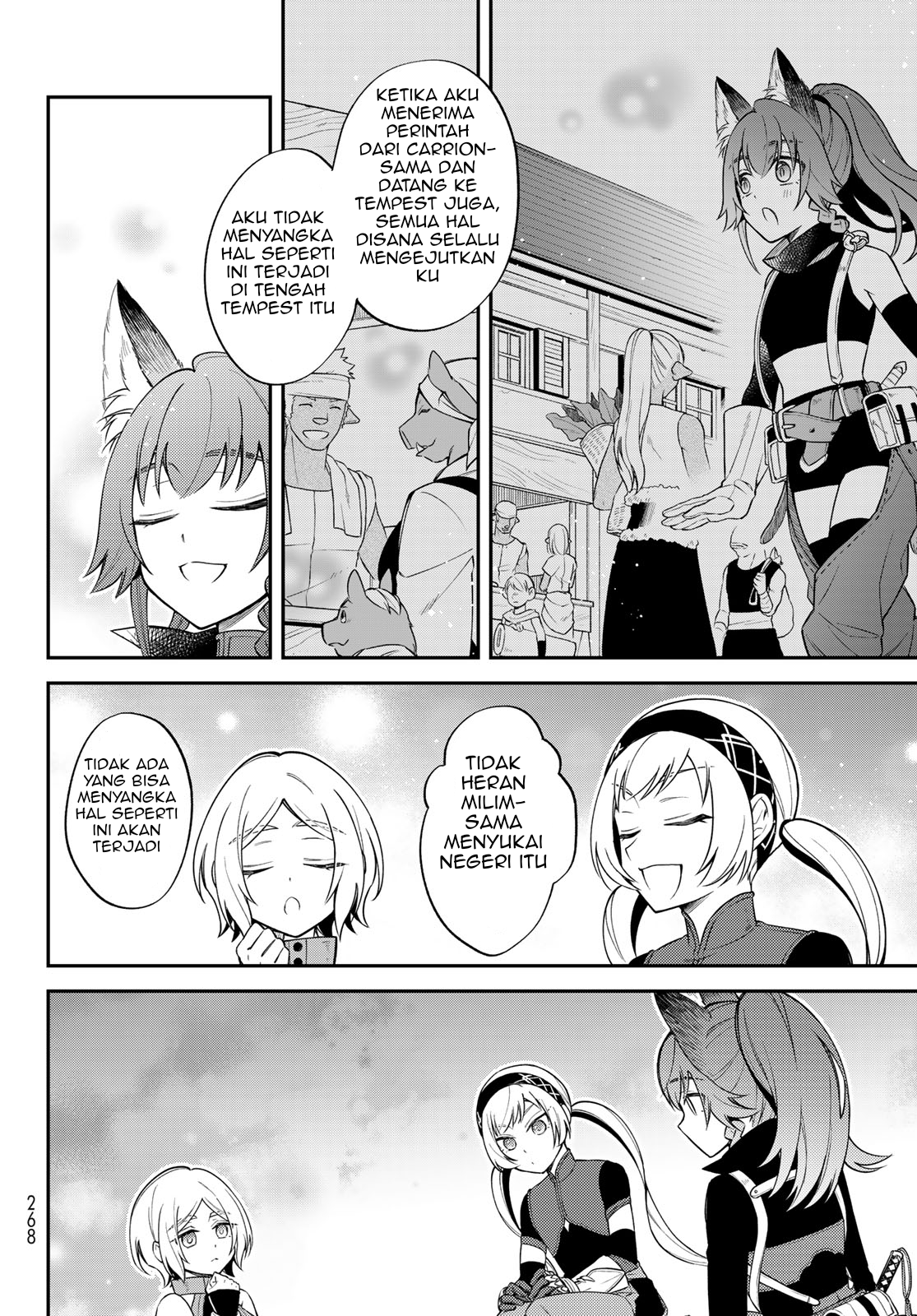 Tensei shitara Slime Datta Ken Ibun: Makokugurashi no Trinity Chapter 42 - halaman 7