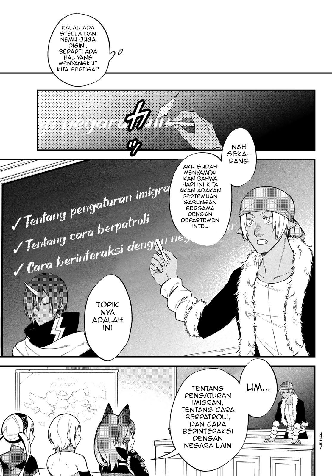 Tensei shitara Slime Datta Ken Ibun: Makokugurashi no Trinity Chapter 43 - halaman 10