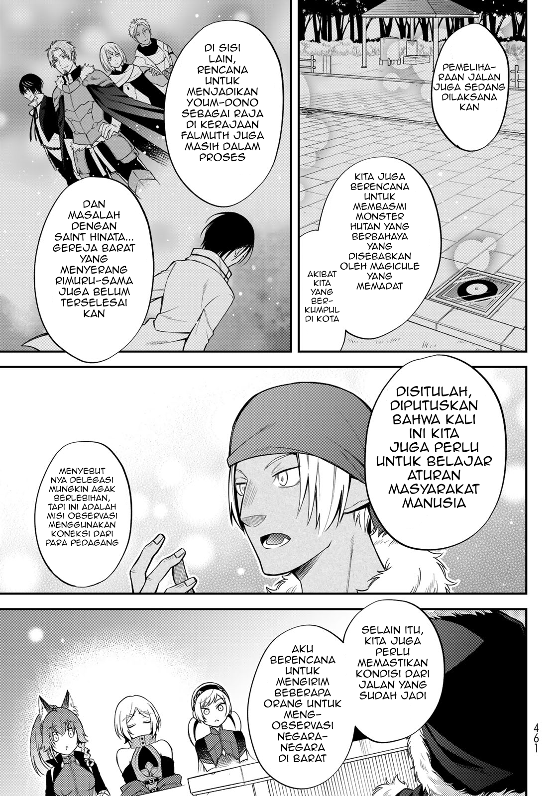 Tensei shitara Slime Datta Ken Ibun: Makokugurashi no Trinity Chapter 43 - halaman 14