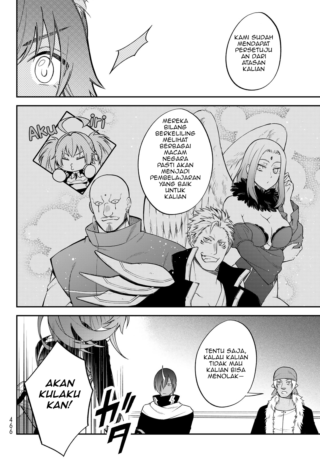 Tensei shitara Slime Datta Ken Ibun: Makokugurashi no Trinity Chapter 43 - halaman 19