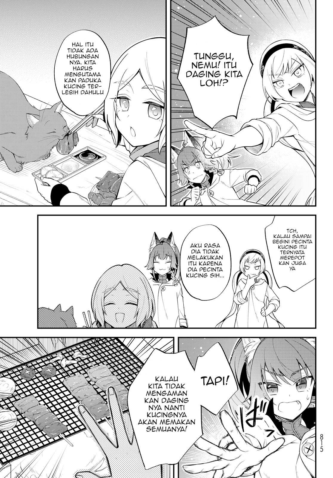 Tensei shitara Slime Datta Ken Ibun: Makokugurashi no Trinity Chapter 46 - halaman 10