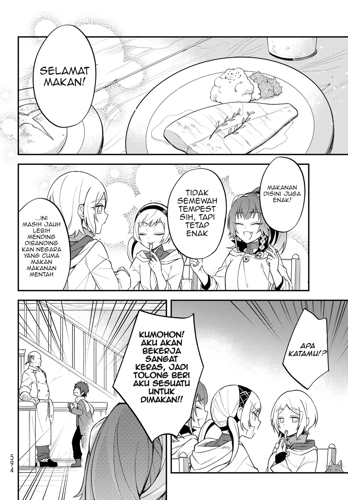 Tensei shitara Slime Datta Ken Ibun: Makokugurashi no Trinity Chapter 47 - halaman 10