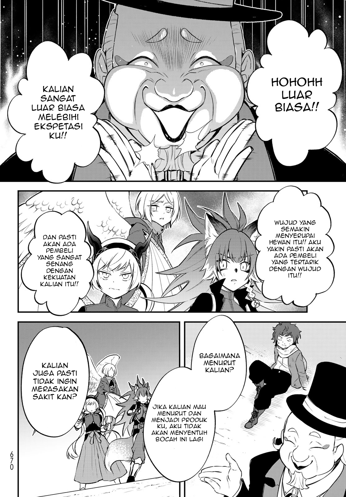 Tensei shitara Slime Datta Ken Ibun: Makokugurashi no Trinity Chapter 50 - halaman 17
