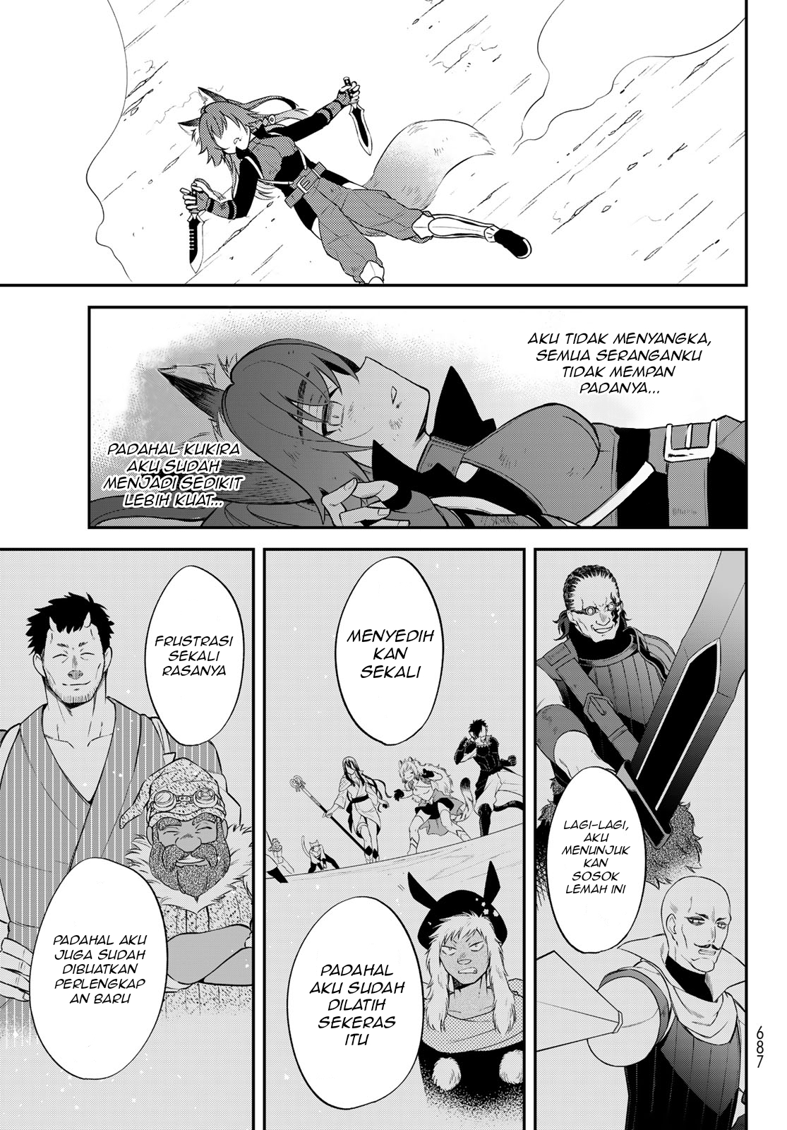 Tensei shitara Slime Datta Ken Ibun: Makokugurashi no Trinity Chapter 50 - halaman 34