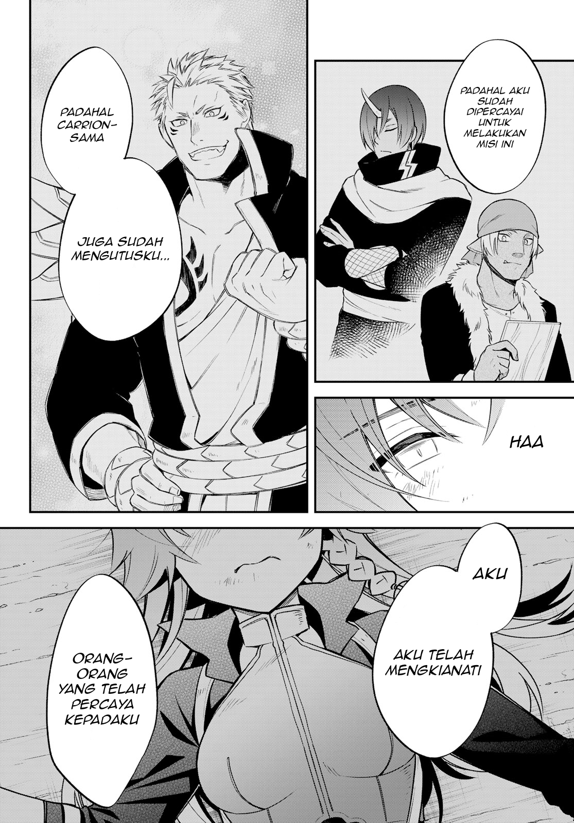 Tensei shitara Slime Datta Ken Ibun: Makokugurashi no Trinity Chapter 50 - halaman 35