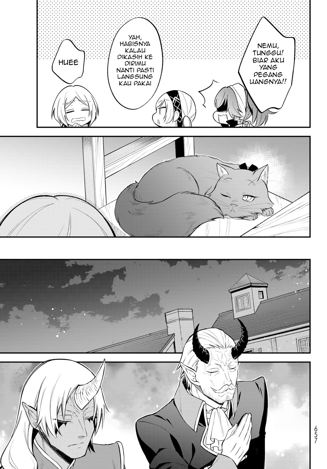 Tensei shitara Slime Datta Ken Ibun: Makokugurashi no Trinity Chapter 53 - halaman 30