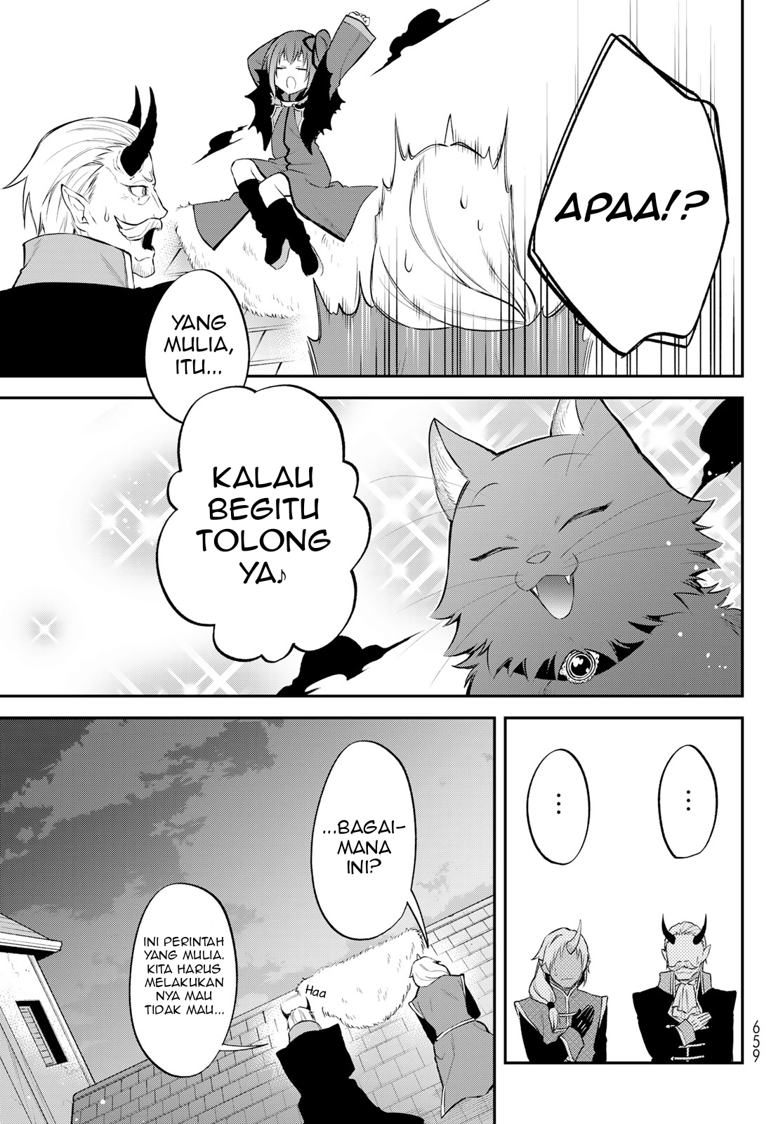 Tensei shitara Slime Datta Ken Ibun: Makokugurashi no Trinity Chapter 53 - halaman 32
