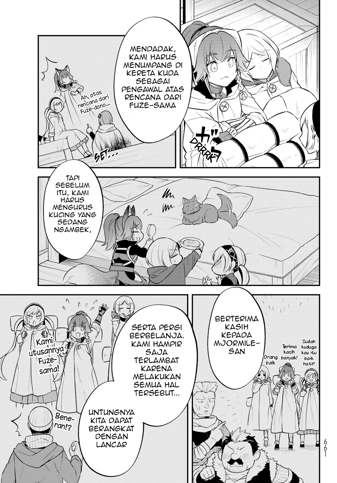 Tensei shitara Slime Datta Ken Ibun: Makokugurashi no Trinity Chapter 53 - halaman 34