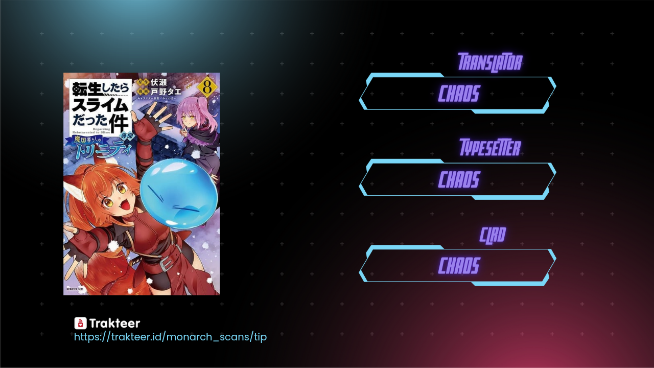 Tensei shitara Slime Datta Ken Ibun: Makokugurashi no Trinity Chapter 54 - halaman 26