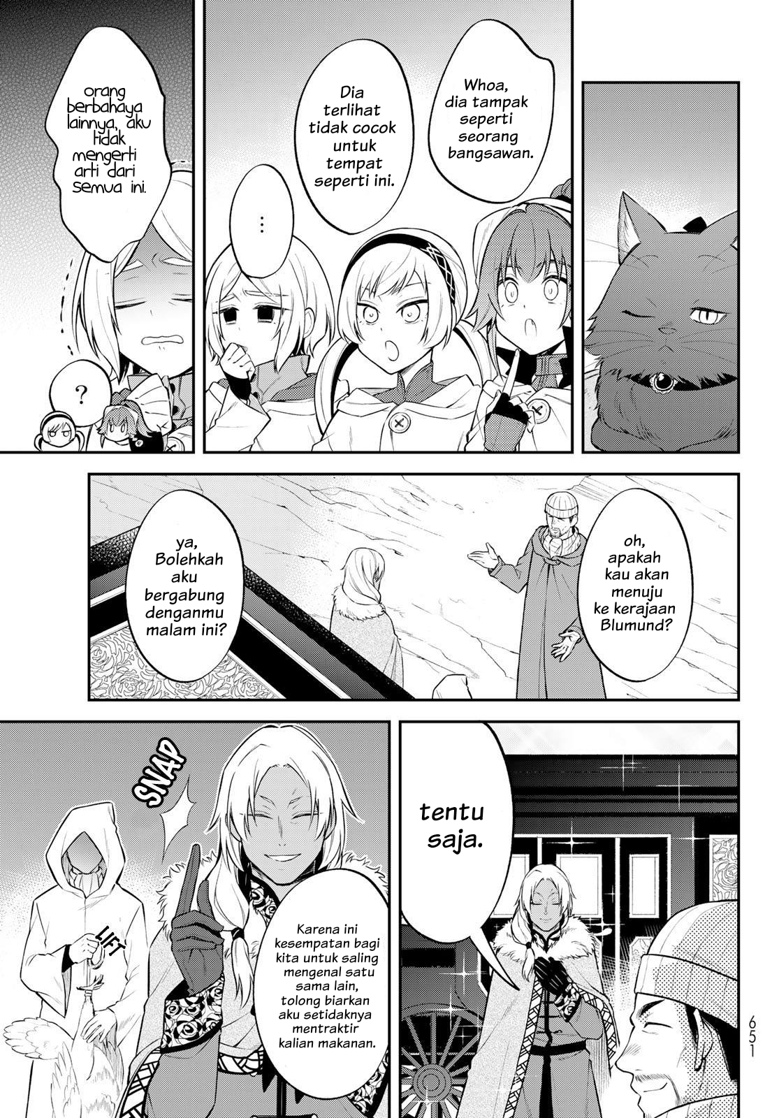 Tensei shitara Slime Datta Ken Ibun: Makokugurashi no Trinity Chapter 54 - halaman 9